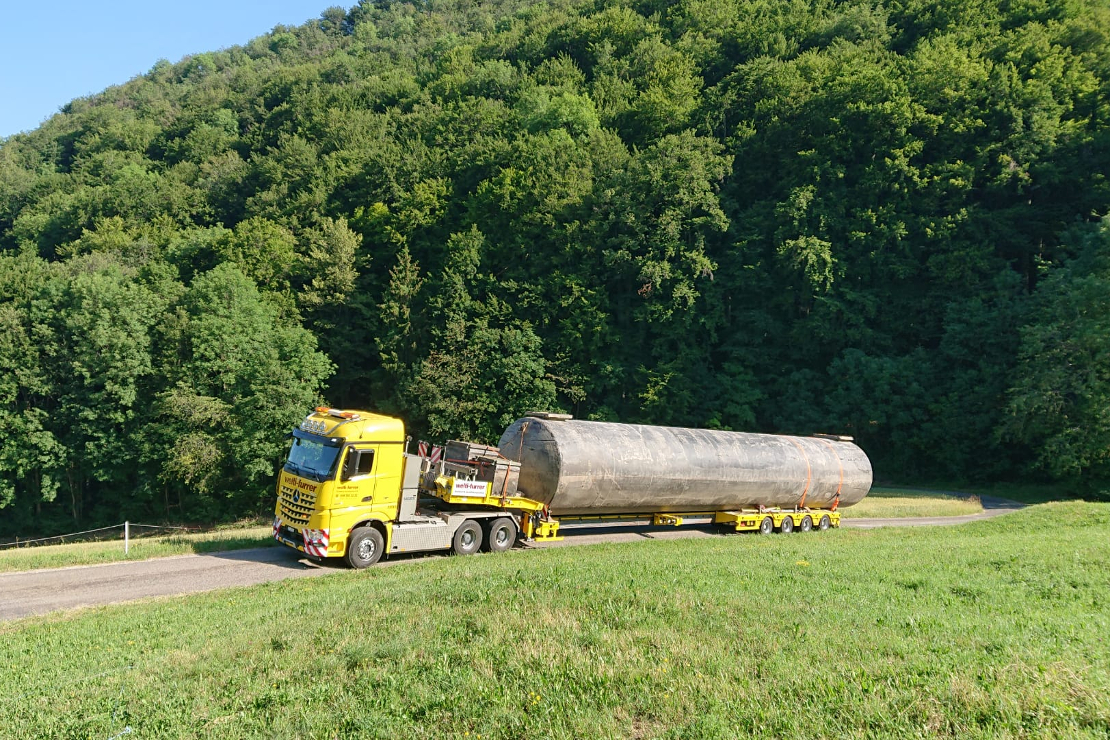 Transport Tank Waldstatt-Oberhof