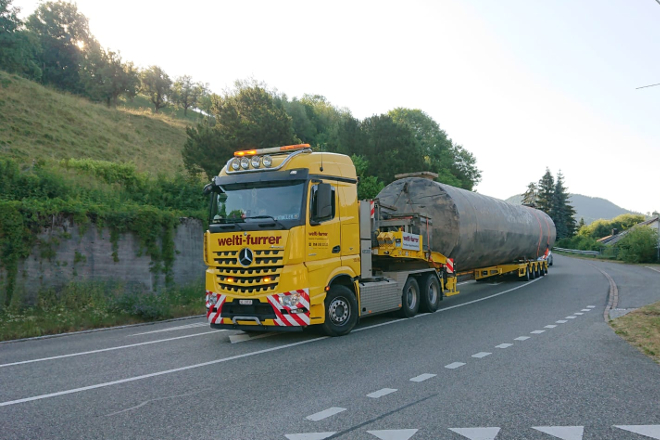 Transport Tank Waldstatt-Oberhof