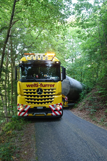 Transport Tank Waldstatt-Oberhof