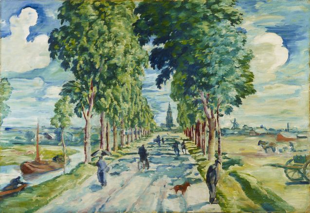 August Deusser_Allee bei Xanten_1912