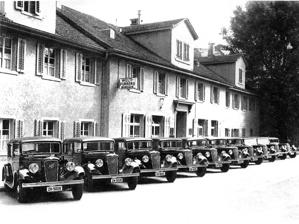 Taxi-Funk Bärengasse_1950